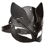Euphoria Collection Cat Mask - Black BDSM & Kink CalExotics
