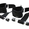 Door Jam Cuffs - Black BDSM & Kink Sportsheets