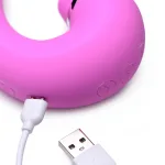 Shegasm 5 Star 10x Tapping G-Spot Vibe With Suction - Pink Vibrators XR Brands