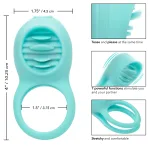 Silicone Rechargeable French Kiss Enhancer Enhancers CalExotics