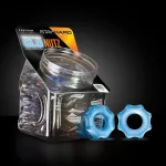 Stay Hard - Glo Nutz - 40 Piece Fishbowl - Blue Displays-Bowls & Wall Displays Blush