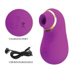 Pretty Love Romance Emily Sucking Clitoral Massager - Fuchsia Strokers & Pumps Pretty Love