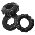 Bonemaker 3-Pack Boner Rings - Black Strokers & Pumps Oxballs