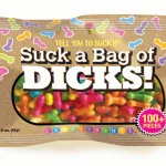 Suck a Bag of Dicks! 100pc 3oz Novelty Little Genie