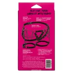 Euphoria Collection Plus Size Thigh Harness With Chains - Black Harnesses & Strap-Ons | Harness Only CalExotics