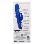 Jack Rabbit Signature Silicone Wave Motion Rabbit - Blue Vibrators CalExotics