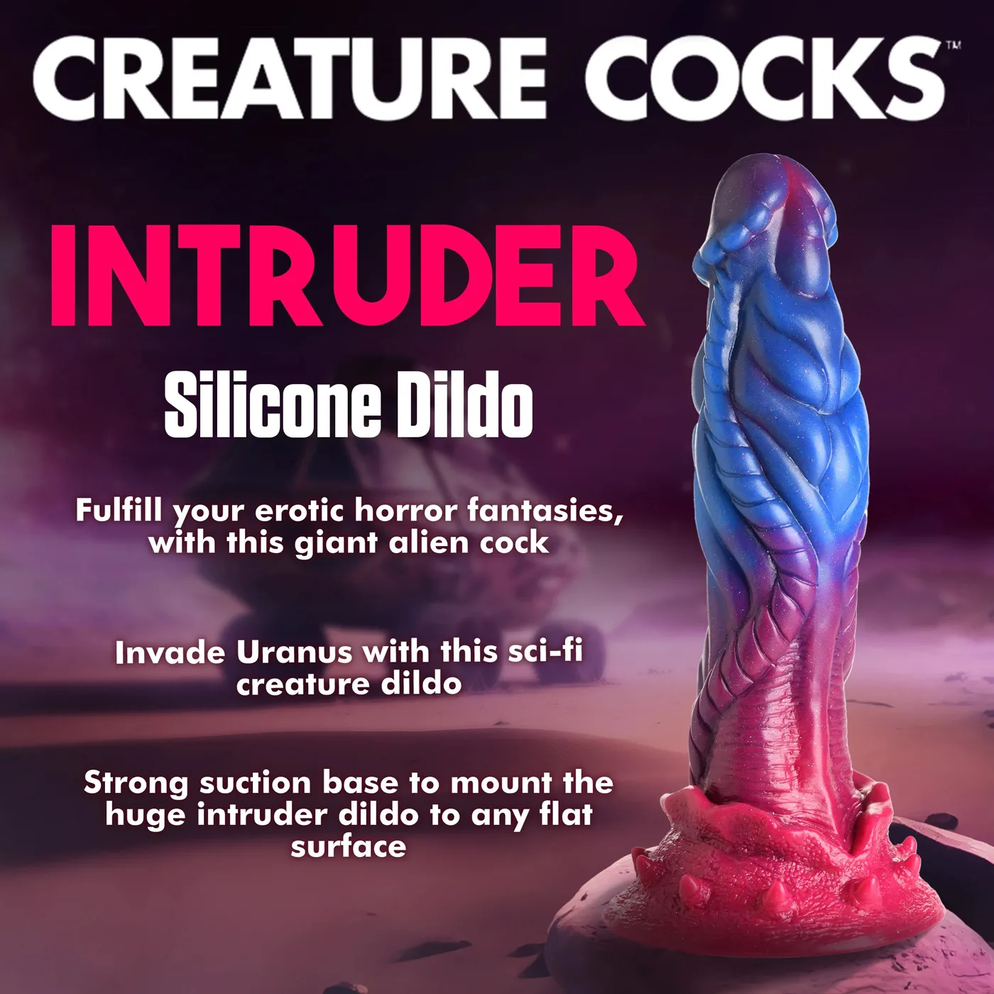Intruder Alien Silicone Dildo Dildos XR Brands