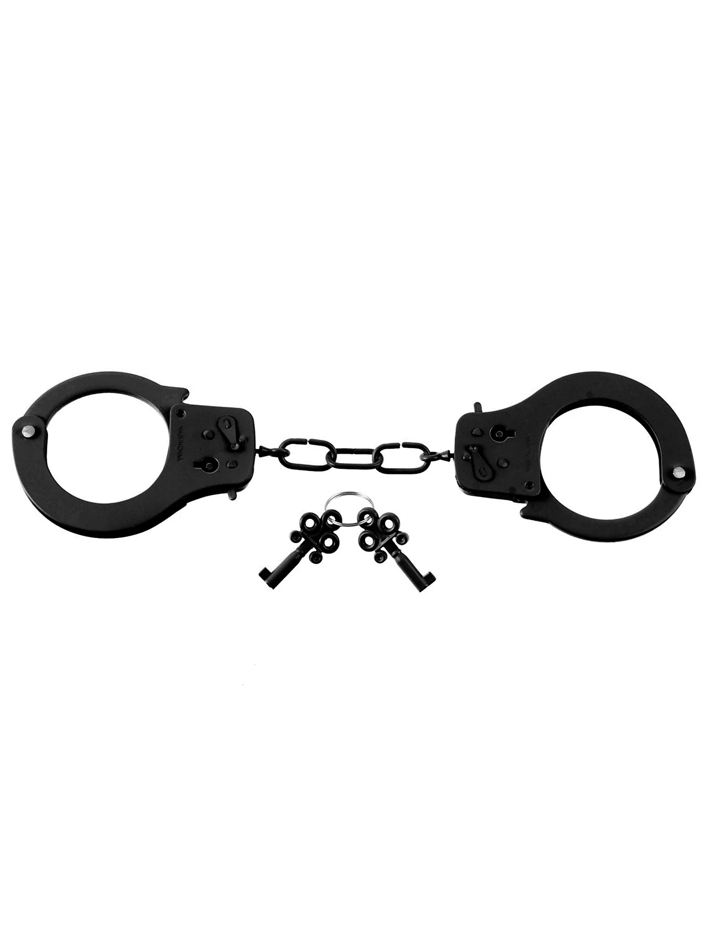 Fetish Fantasy Series Designer Metal Handcuffs - Black - Image 4