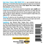 Body Action Anal Bleach Gel 1 Oz Anal Play Body Action