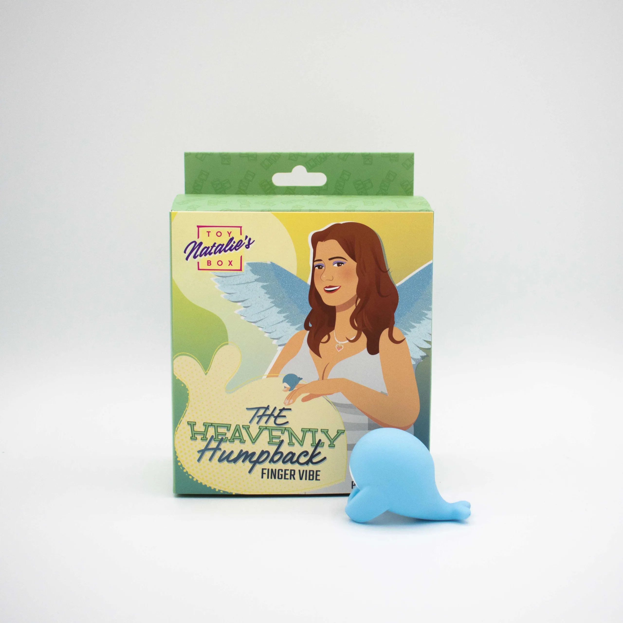 The Heavenly Humpback Finger Bullet Vibrator - Blue Vibrators Like A Kitten