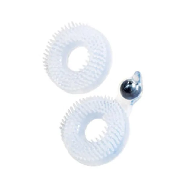 Enhancer Dual Love Rings - Clear Lubes & Essentials Nasstoys