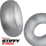 Stiffy 2-Pack Bulge-Rings - Clear Ice Enhancers Oxballs