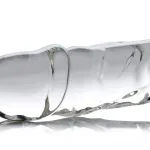 Brutus Glass Dildo Thruster - Clear Dildos XR Brands