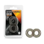 Stay Hard - Cock Ring and Ball Strap - Black Cockrings Blush