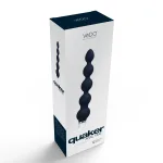 Quaker Anal Vibe - Just Black Vibrators VeDO