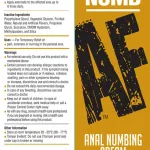 Numb Af - Anal Desensitizing Gel - Unflavored - 1.5 Fl. Oz. Lubes & Essentials Little Genie