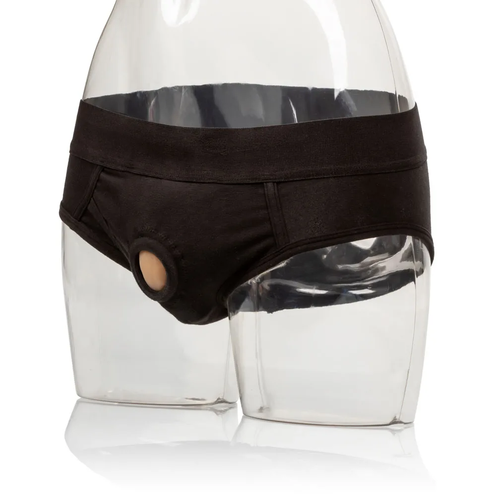 Packer Gear 4 Inch Silicone Packing Penis - Tan Strokers & Pumps CalExotics