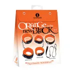 Orange Is the New Black Restrain Yourself Kit - Black/orange BDSM & Kink Icon Brands