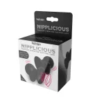 Nipplicious - Vibrating Nipple Suction Cups - Black Vibrators Hott Products