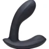 E-Stim and Vibrating Prostate Massager - Black Anal Play XR Brands