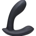 E-Stim and Vibrating Prostate Massager - Black Anal Play XR Brands