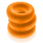Fat Willy 3-Pack Jumbo Cockring - Orange BDSM & Kink Oxballs