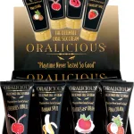 Oralicious - 24 Piece P.O.P. Display - 2 Fl. Oz. Tubes - Assorted Flavors Displays-Bowls & Wall Displays | Counter Hott…