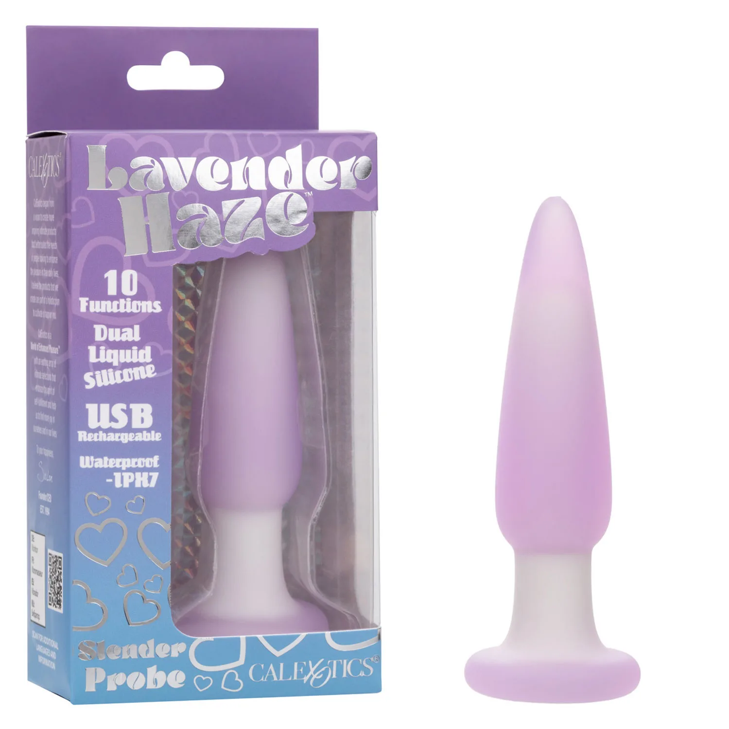 Lavender Haze Slender Probe Vibrators CalExotics