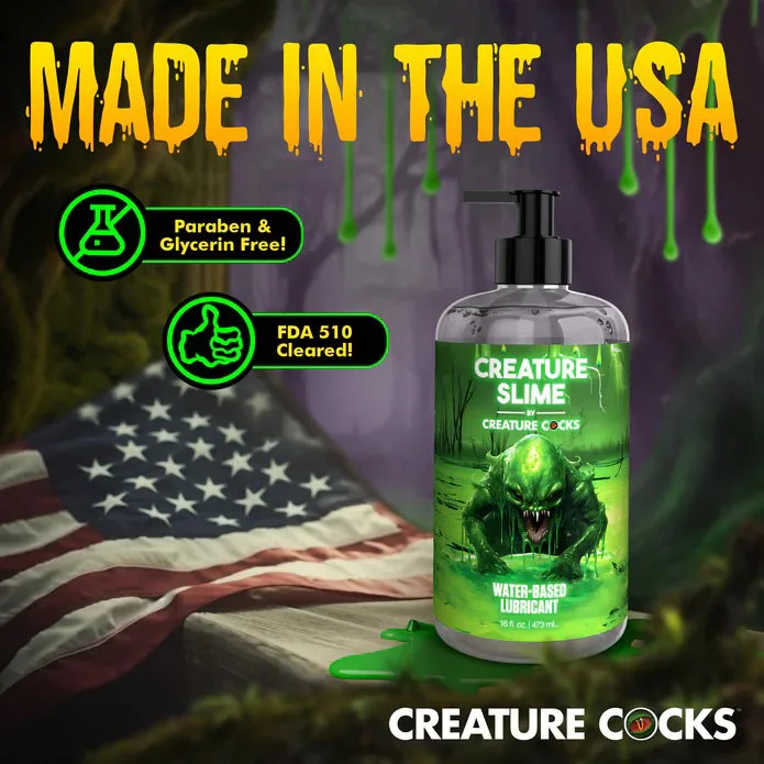 Creature Slime Water Based Lubricant 16oz Lubes & Essentials XR Brands