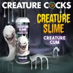 8oz Creature Slime Creature Cum Unscented Jizz - Lubricant - Clear Lubes & Essentials XR Brands