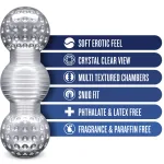 Rize - Feelz - Clear Masturbation Aids for Males | Masturbation Sleeves Blush