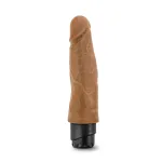 Dr. Skin - Cock Vibe 14 - 8 Inch Vibrating Cock - Mocha Vibrators Blush