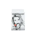 Sex and Mischief Solid Ball Gag - Red BDSM & Kink Sportsheets