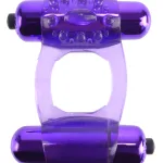 Fantasy C-Ringz Duo-Vibrating Super Ring Purple Vibrators Pipedream