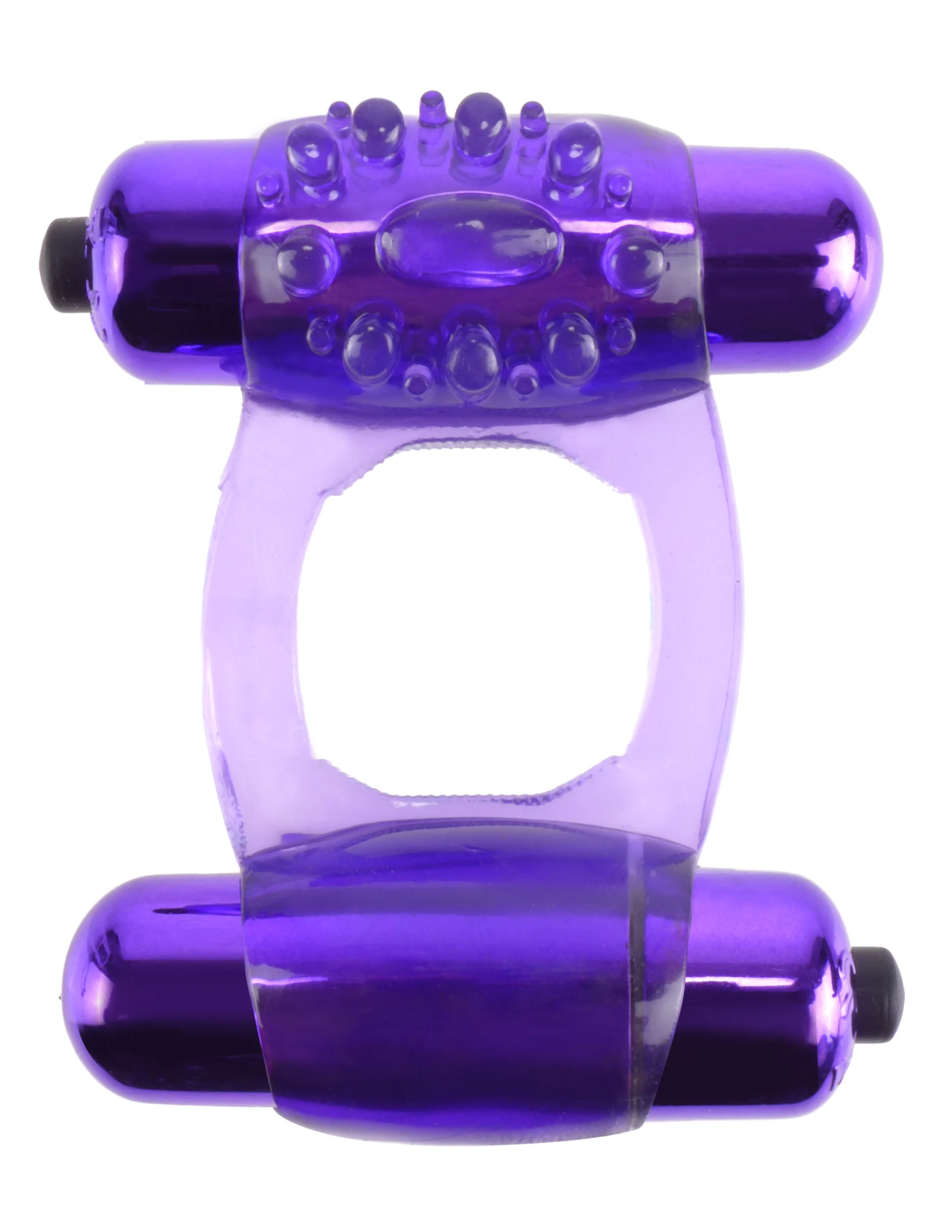 Fantasy C-Ringz Duo-Vibrating Super Ring Purple Vibrators Pipedream