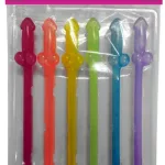 Rainbow Naughty Straws Novelty Kheper Games