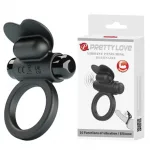 Vibrating Penis Ring Debonaire - Black Vibrators Pretty Love