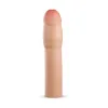 Performance Plus 1.5 Inch Silicone Penis Xtender - Beige Penis Extension & Sleeves | Non-Vibrating Blush