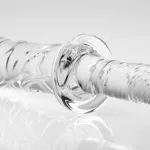 Brutus Glass Dildo Thruster - Clear Dildos XR Brands