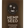 Hemp Seed Massage Lotion - Lavender - 8 Fl. Oz. / 237ml Lubes & Essentials Earthly Body