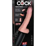 King Cock Thrusting Cock 6.5 Inch With Balls Dildos Pipedream