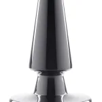 Beginner Metal Plug - Black Chrome Vibrators Evolved Novelties