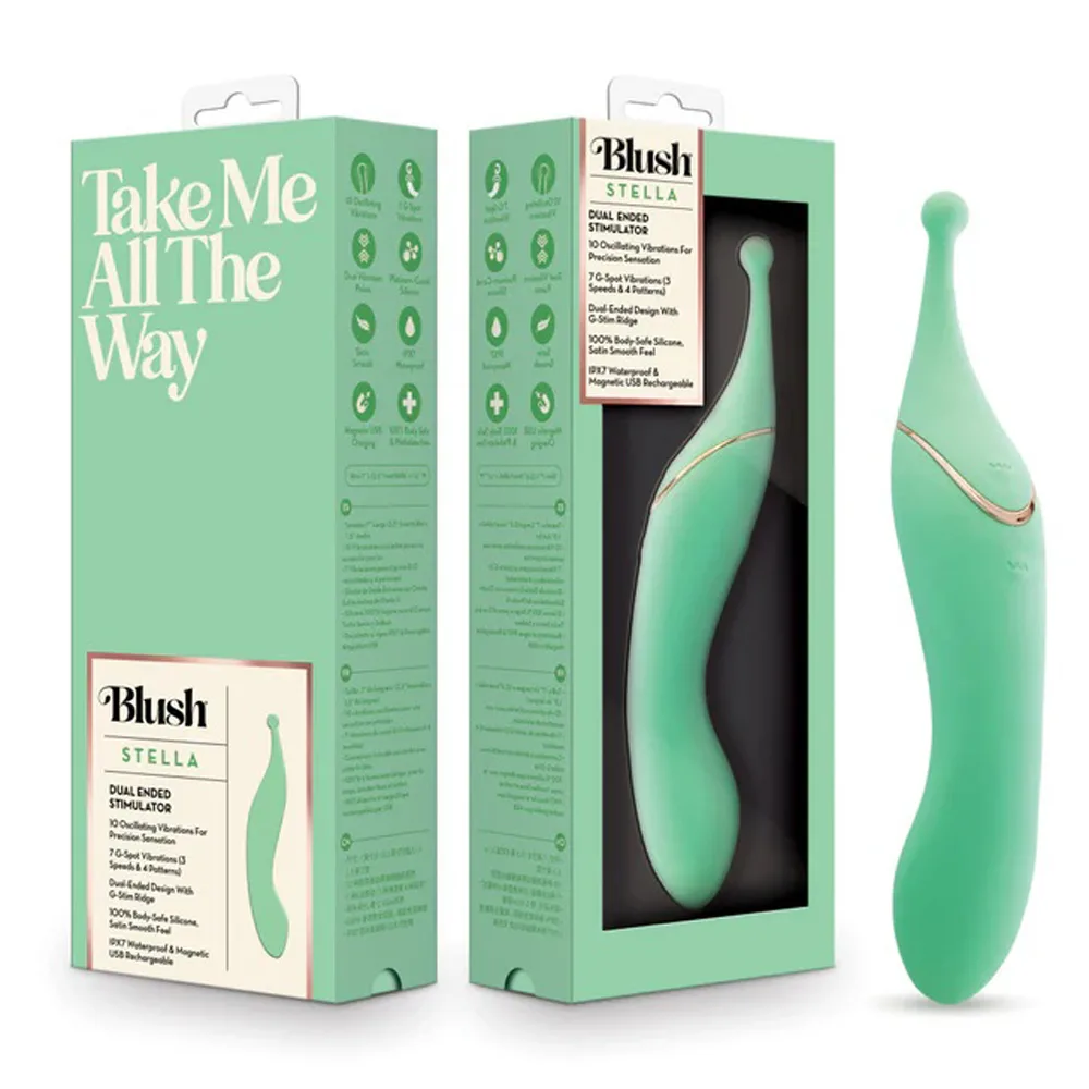 Blush Collection - Stella - Green Vibrators Blush