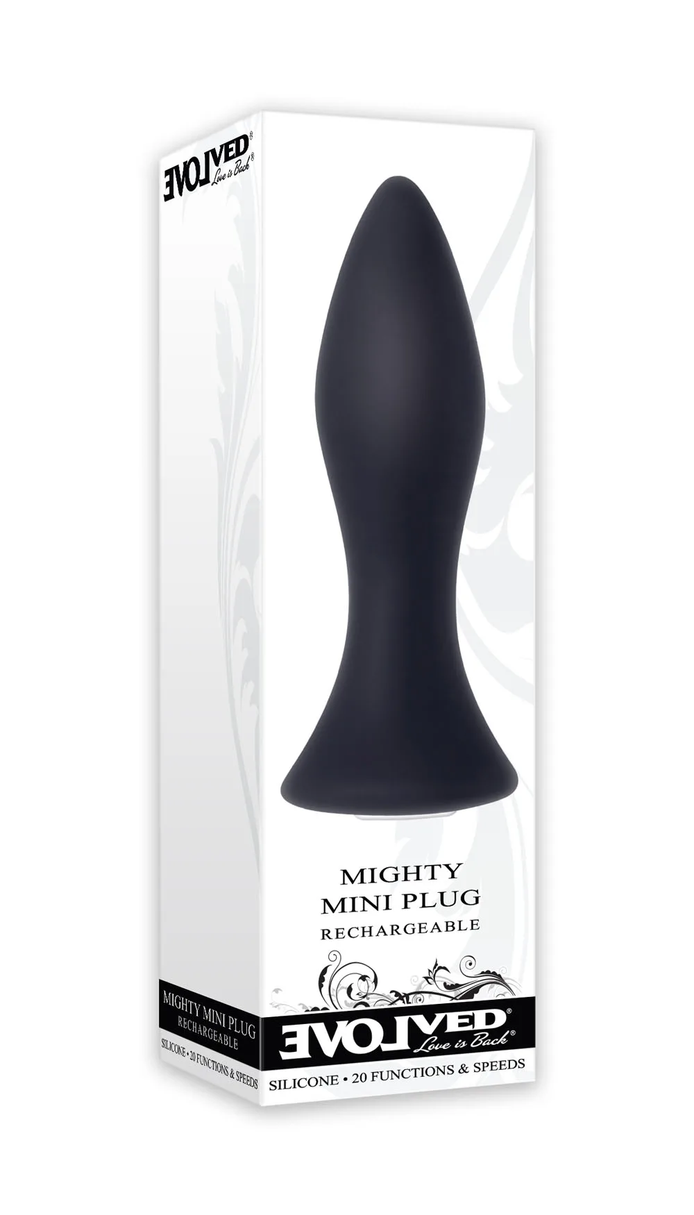 Mini Butt Plug - Black Anal Play Evolved Novelties