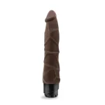 Dr. Skin - Cock Vibe 1 - 9 Inch Vibrating Cock - Chocolate Vibrators Blush