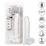 Size Queen 8 inch/20.25 Cm - Clear Dildos CalExotics