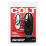 Colt Rechargeable Turbo Bullet - Silver Festival & Rave CalExotics