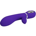 Thomas Super Soft Silicone Rabbit Vibrator - Purple Vibrators Pretty Love