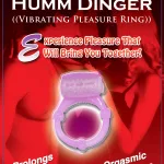 Humm Dinger Vibrating Penis Ring Clitoral Stiimulator - Purple Cockrings | Cockrings W/Clit Stimulators Hott Products
