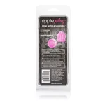 Nipple Play Mini Nipple Suckers - Pink Couples & C-Rings CalExotics